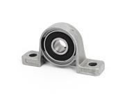 P08 Self Align 8mm Inner Dia Ball Bearing Screw Pressed Solid Base Pillow Block