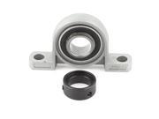 Unique Bargains Zinc Alloy 20mm Mounted Self aligning Ball Bearing Pillow Block UP004