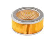 Unique Bargains Air Compressor Replacement 106mmx76mmx52mm Filter Element Yellow