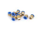 Unique Bargains Pneumatic One Touch Push in Joint Fittings 16mm x 12mm 10 Pcs