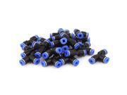 20 Pcs 4mm 3 Way 90 Degree Tee Quick Connector One Touch Pneumatic Fittings