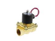 2W 250 25 2 Position 2 Way 1 Port Direct Acting Solenoid Valve AC 220V