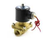 1 2 2 Positions Water Gas Electric Solenoid Valve AC24V 2W 15 16cm Cable