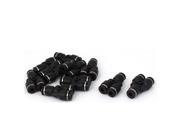 4mm Y Shape Pneumatic Air Pipe Quick Fitting Coupler Connector Adapter 10pcs