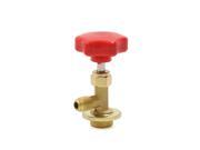 Red Plastic Cap Screw On Type Can Tap Valve Bottle Opener Refrigeration Tool