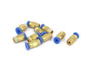 4mm Tube 1 8BSP Male Thread Pneumatic Quick Air Fitting Coupler Connector 10pcs