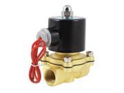 2W 160 15 Direct Action Type 1 2 Pipe Magnetic Gas Solenoid Water Valve AC220V