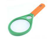 Racket Style Nonslip Grip 85mm Lens Handheld Magnifying Glass Magnifier 3X