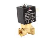 AC 230 240V G 1 8 Port 2 Way Water Air Gas Fuel Electric Solenoid Valve
