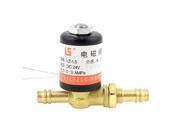 DC 24V 0 0.8Mpa 2Position Dual Way Solenoid Valve for 8.5mm Inner Dia Hose