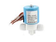 Unique Bargains DC 24V 6.35mm Tube Water Air Inlet Flow Switch Electric Solenoid Valve