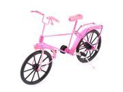 Handmade Wire Bicycle Cycling Bike Model Decoration Pink
