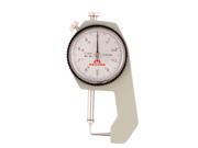 0 to 20mm Measuring Range 0.1mm Grad Round Dial Thickness Gauge C 08