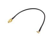 Unique Bargains SMA Threaded Female to MMCX Male Connecting Port Extension Stereo Cable 19.5cm