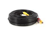 32.8Ft 10M Extension Male to Male RCA Audio Video AV Cable Lead Cord Black