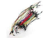 Assorted Color Length Flexible Solderless Breadboard Wires 65 Pcs