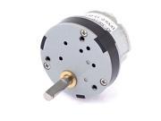 Unique Bargains 100RPM Output Speed Reducing 5mm Shaft Dia Gearbox Geared Motor 6VDC