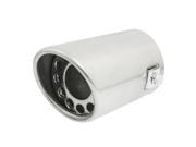 Unique Bargains Car Vehicle Exhaust Muffler Silencer Stainless Steel Pipe 60mm