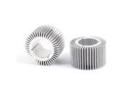 Unique Bargains Led Light Lamp Aluminum Heat Sink Radiator Cooling Fin 32mmx17.5mmx20mm 2 Pieces