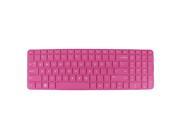 Unique Bargains Fuchsia Dustproof Silicone PC Laptop Keyboard Protector Film for HP Pavilion DV6