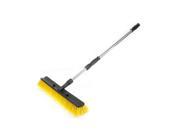 Antislip Grip Vehicle Roof Central Sponge Faux Bristle Cleaning Brush Yellow