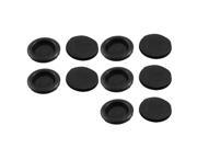 Unique Bargains Running Wire Cable Protector 60mm Dia Armature Rubber Grommets Black Side Cover