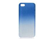 Unique Bargains Gradient Blue Clear 3D Water Drop Hard Back Case Cover for iPhone 5 5G