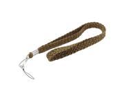 MP4 Cell Phone Work Cards Olive Green Braided Neck Strap Lanyard