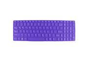 Unique Bargains Silicone Laptop Keyboard Protector Film Purple for Lenovo Ideapad G575 B575 Z560