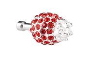 Unique Bargains Red Crystal Ananas 3.5mm Jack Anti Dust Cap Plug Cover for iPad 2 3 iPod MP3 MP4