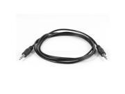 Unique Bargains 1.5M Extension 3.5mm Male to Male M M Stereo Audio Cord Adapter Cable