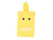 Home Car Cartoon Style Hanging Toilet Paper Tissue Box Cover Holder Yellow