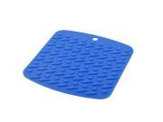Silicone Nonslip Table Heat Resistant Mat Bowl Cup Cushion Placemat Pad Blue