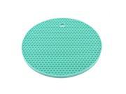 Silicone Honeycomb Design Table Heat Resistant Mat Cup Cushion Placemat Pad Cyan