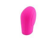 37mm Hole Dia Pink Soft Silicone Car Vehicle Gear Shift Knob Cover Protector