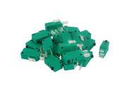 20Pcs AC 16A 125 250V SPDT Button Activated 3P Momentary Micro Switch