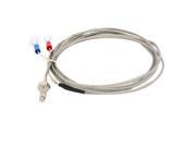 2mm x 2meters K Type Temperature Testing Thermocouple Sensor Wire Cable