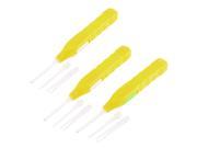 Handheld Flashlight Earpick Ear Wax Remover Curette Cleaner Cleaning Tool 3 Sets