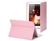 Light Pink Protective Leather Stand Cover Case for 10.1