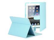 Light Blue Protective Leather Stand Cover Case for 9.7