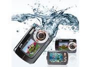 SVP AQUA Underwater 18MP Digital Camera + Camcorder w/ Dual LCDs Display (Black)