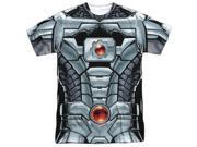 UPC 887806912757 product image for Justice League Cyborg Mens Sublimation Shirt | upcitemdb.com