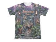 Jurassic Park Welcome To The Park Mens Sublimation Shirt