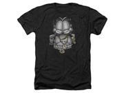 Garfield Lasagna For Life Mens Heather Shirt