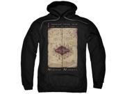 Harry Potter Marauder'S Map Words Mens Pullover Hoodie