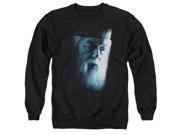 Harry Potter Dumbledore Face Mens Crew Neck Sweatshirt