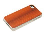 CARVED Padauk Wood iPhone 4 4S Case