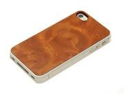 CARVED Redwood Burl Wood iPhone 4 4S Case