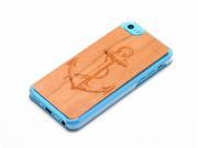 CARVED Anchor Engraved Cherry iPhone 5c Clear Case
