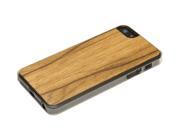 CARVED Black Limba Wood iPhone 5 5S Case